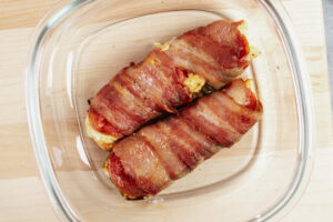 bacon wrapped jalapeno poppers air fryer