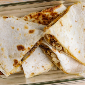 grilled chicken quesadilla