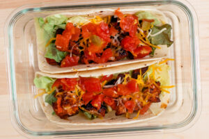 blackened chicken tacos