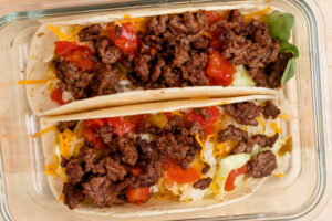 ground beef soft tacos