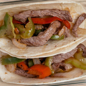 steak fajitas tacos