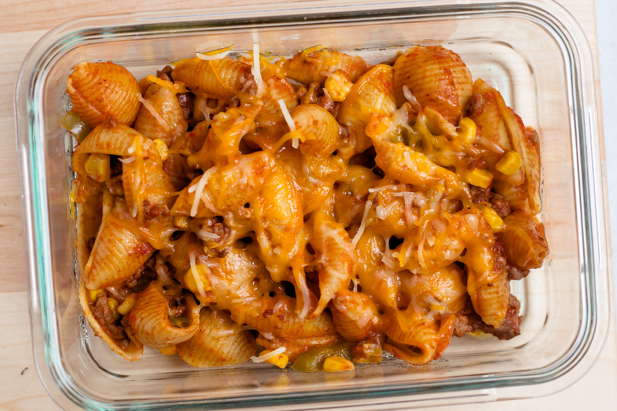 slow cooker taco pasta